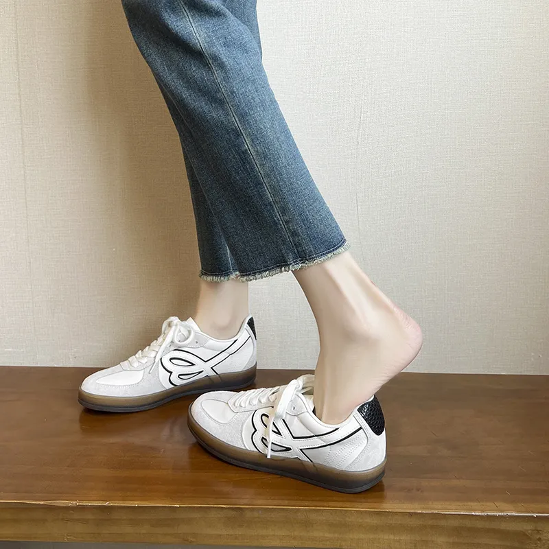 Varib Anti Slip And Wear Resistant Coverage Low Top Skateboard Shoes Women's-3