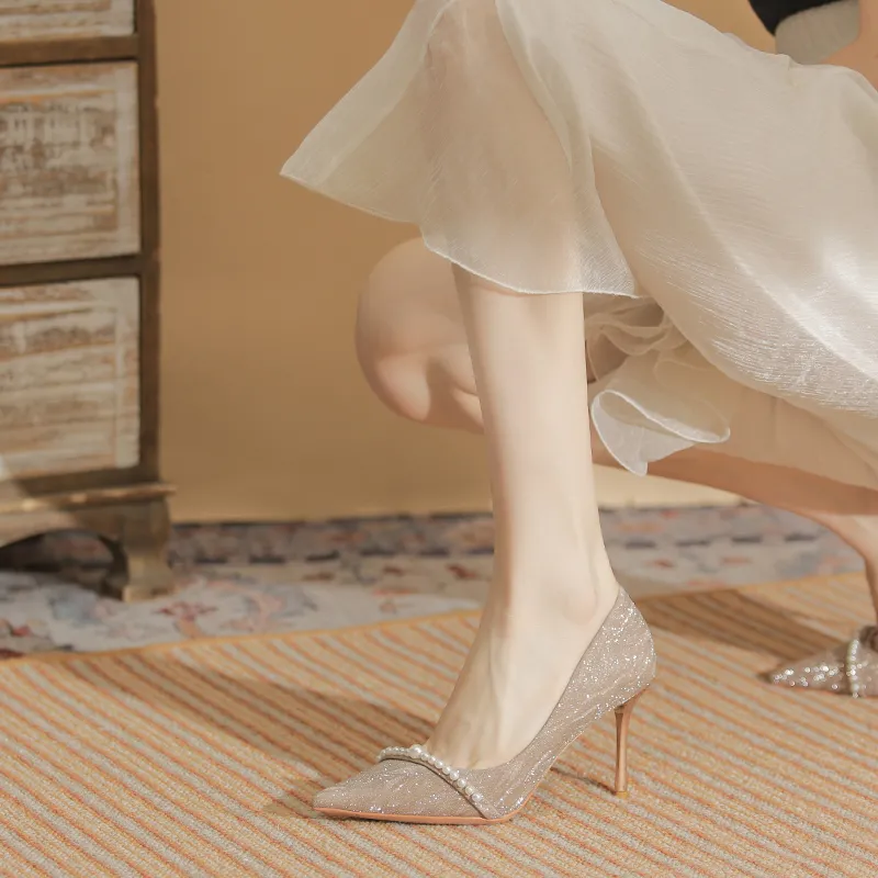 Varib Slim Heel High Heels Women's-9
