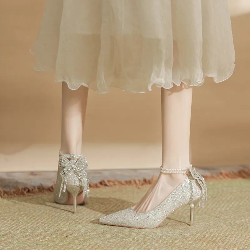 Varib Slim Heel High Heels Women's-11