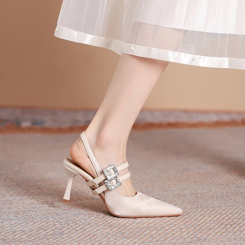 Varib Slim Heel High Heels 7CM Women's-12