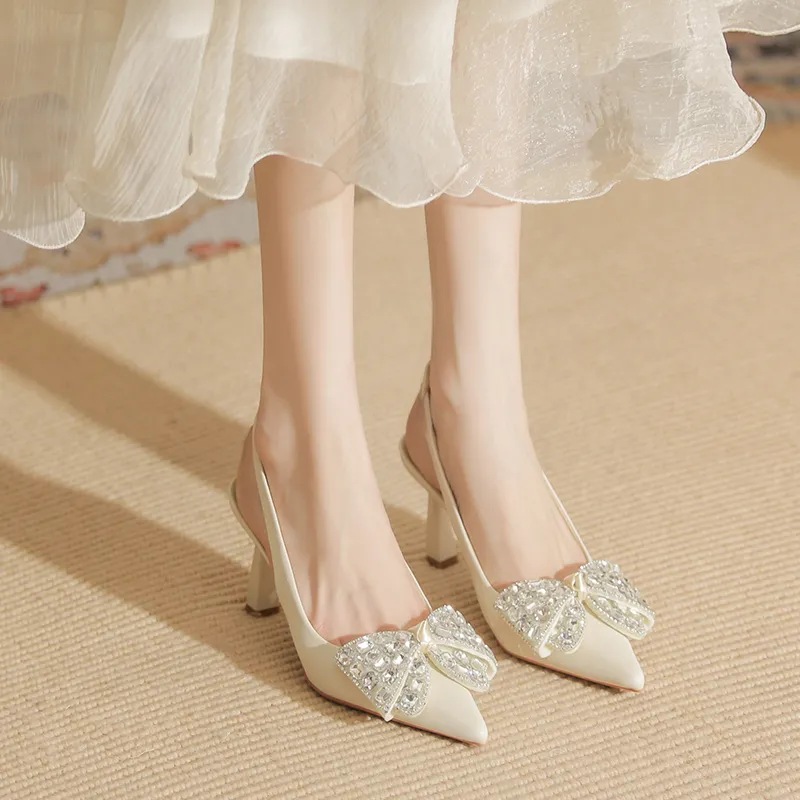 Varib Cone Heel High Heels 7.5cm Women's-1