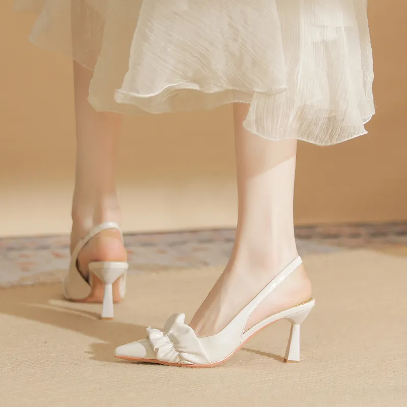 Varib Slim Heel High Heels 7.5cm Women's-3