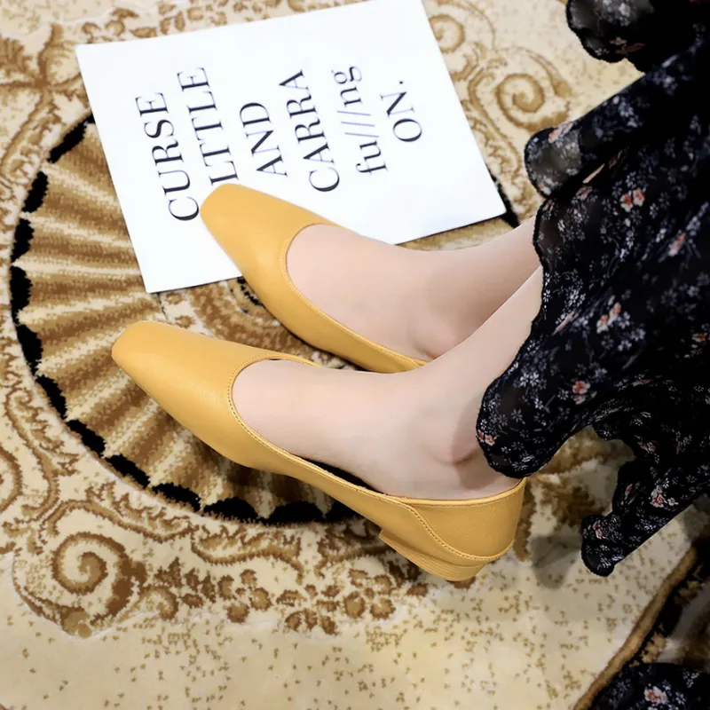 Varib Block Heel High Heels Women's-1