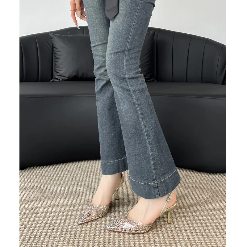 Varib Slim Heel High Heels 6cm Women's-7