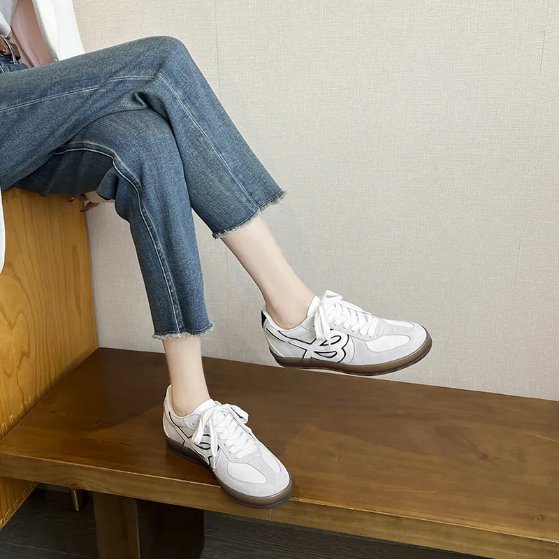 Varib Anti Slip And Wear Resistant Coverage Low Top Skateboard Shoes Women's-5