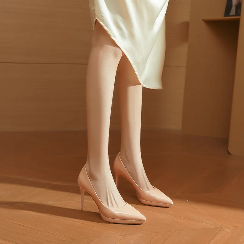 Varib Slim Heel High Heels 10cm Women's-13