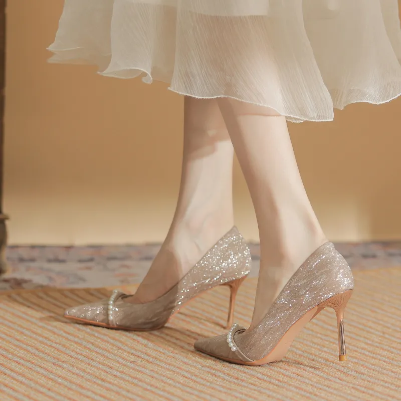 Varib Slim Heel High Heels Women's-11