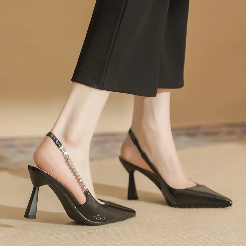 Varib Slim Heel High Heels Women's-5