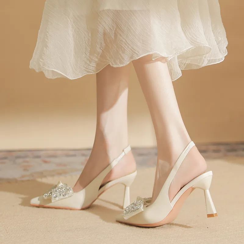 Varib Cone Heel High Heels 7.5cm Women's-3