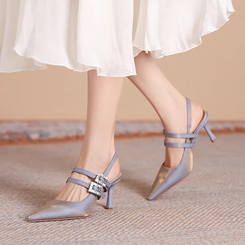 Varib Slim Heel High Heels 7CM Women's-1
