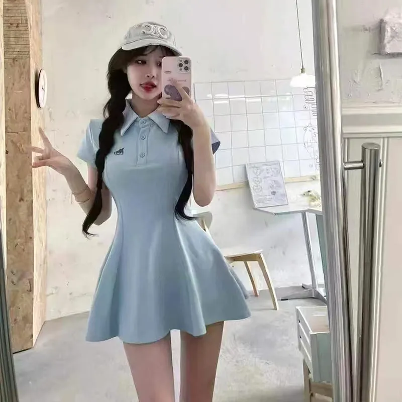 AINUOERMY Short Sleeved Dress Women's-51