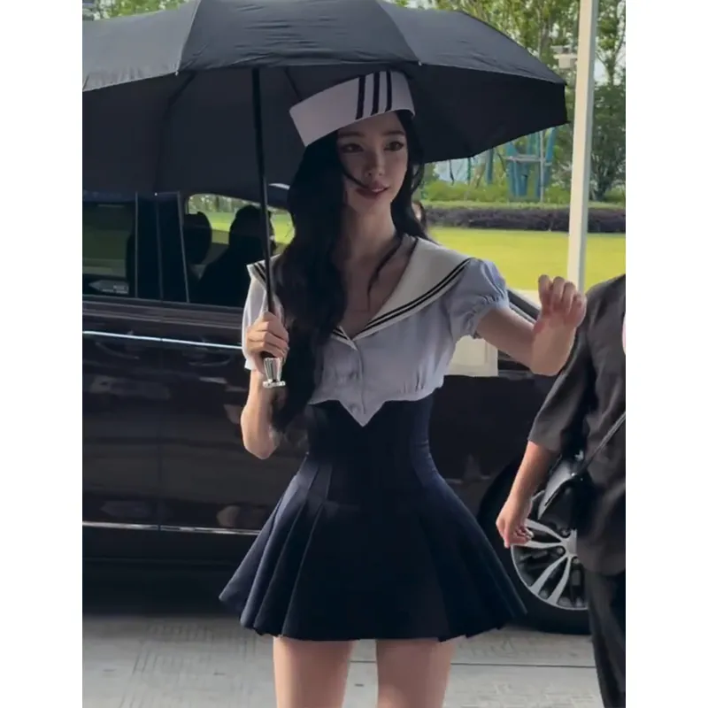 AINUOERMY Two Piece Skirt Sets Women's-4