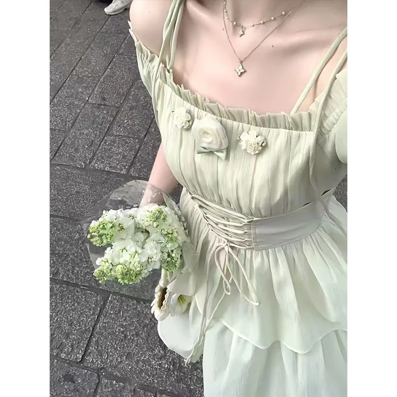 AINUOERMY Short Sleeved Dress Women's-4