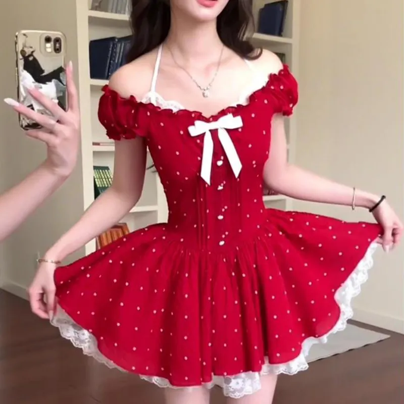 AINUOERMY Short Sleeved Dress Women's-10