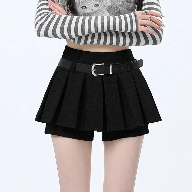 KUNZHUDAXIANG Casual Short Skirts Women's-17