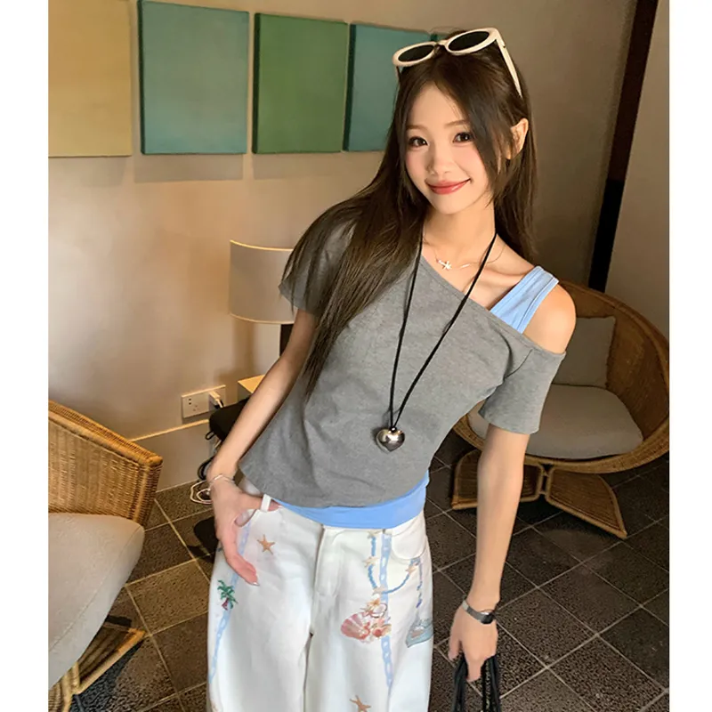 AINUOERMY Regular T Shirt Women's-25