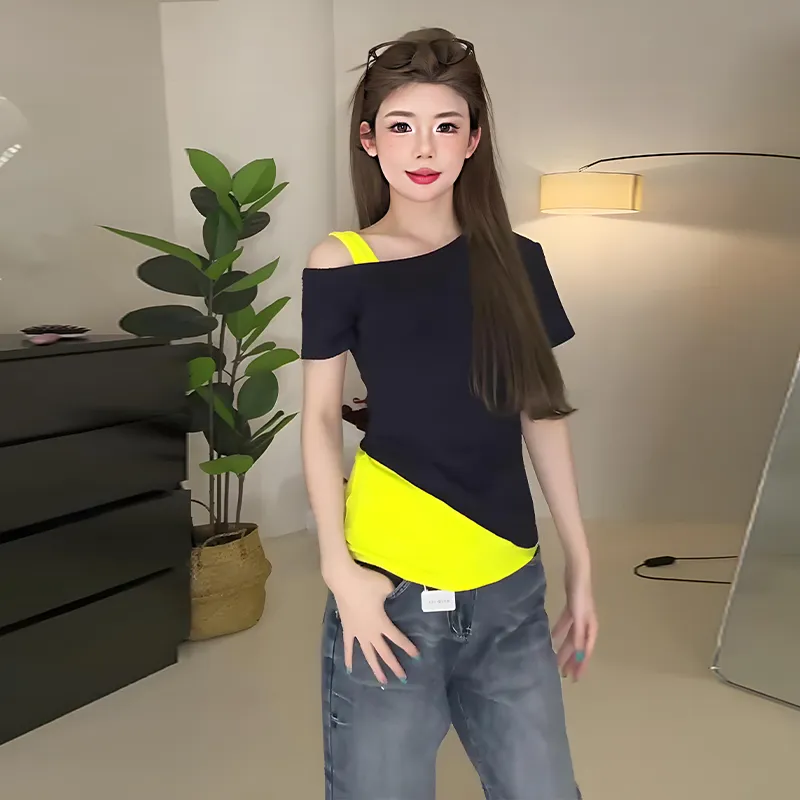 AINUOERMY Regular T Shirt Women's-12