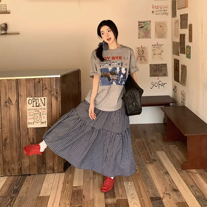 AINUOERMY Two Piece Skirt Sets Women's-3