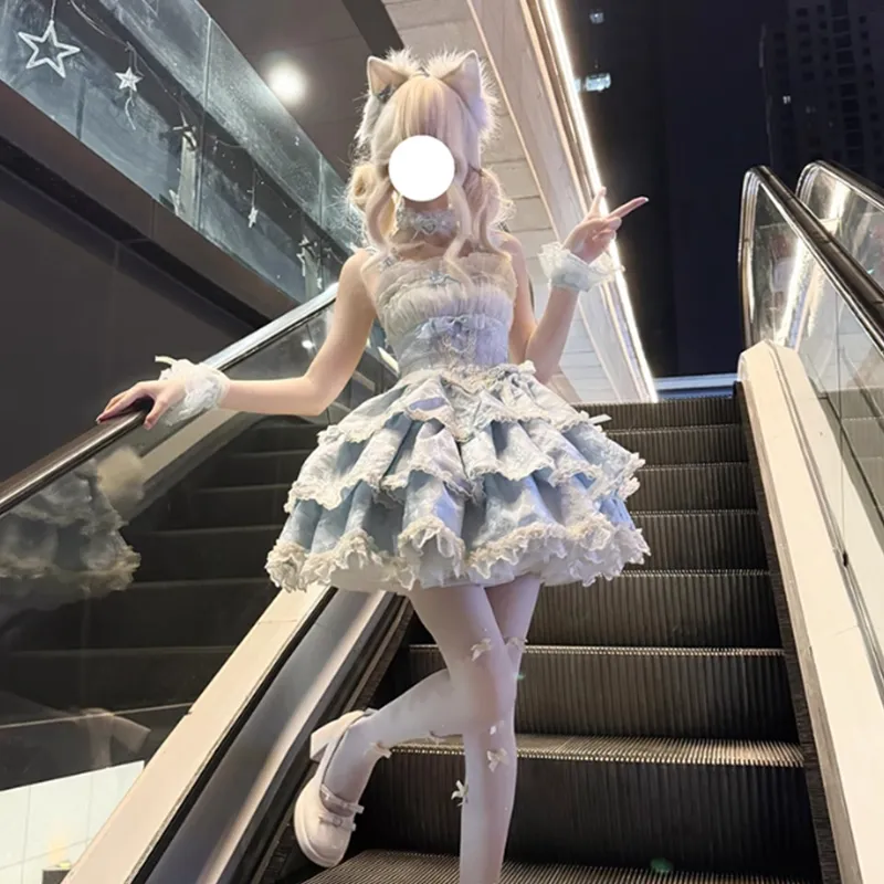KUNZHUDAXIANG Slip Dress Women's-21
