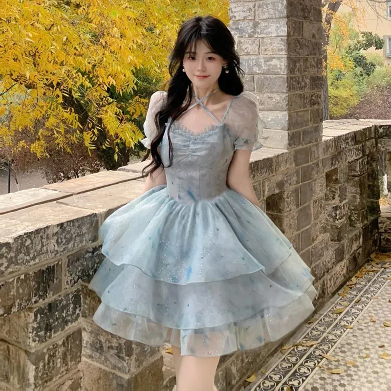 AINUOERMY Short Sleeved Dress Women's-3
