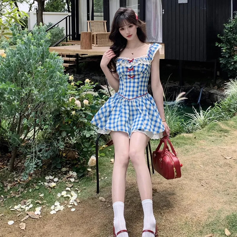 AINUOERMY Short Sleeved Dress Women's-8