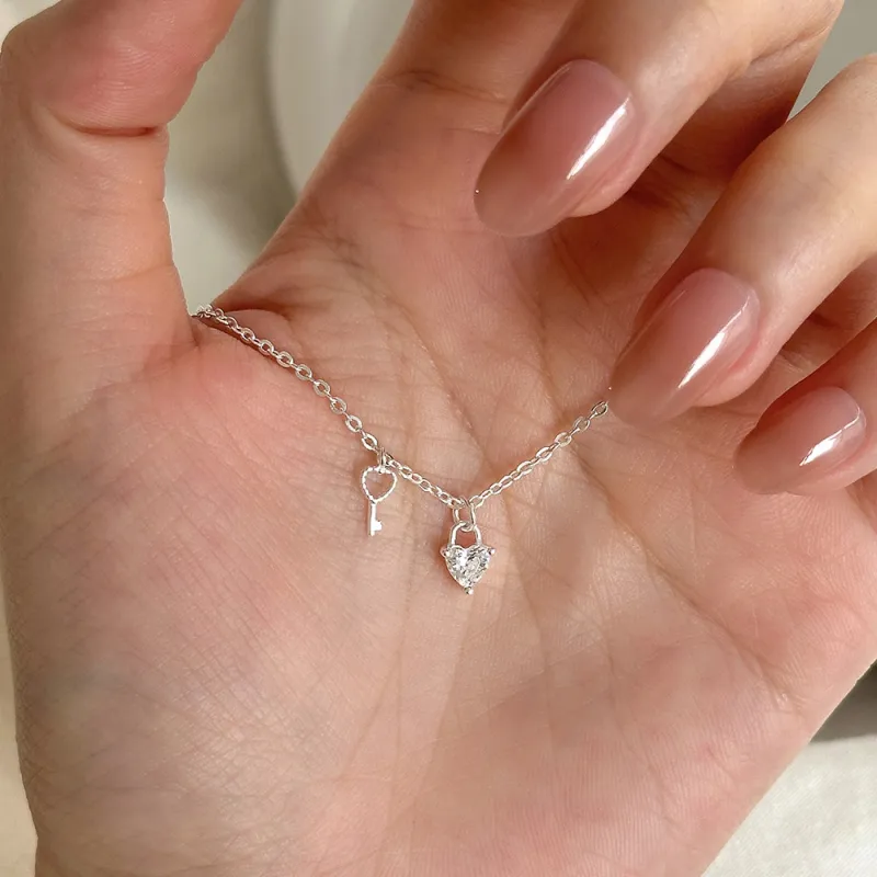 Hi There S999 Silver Necklaces Women's-1