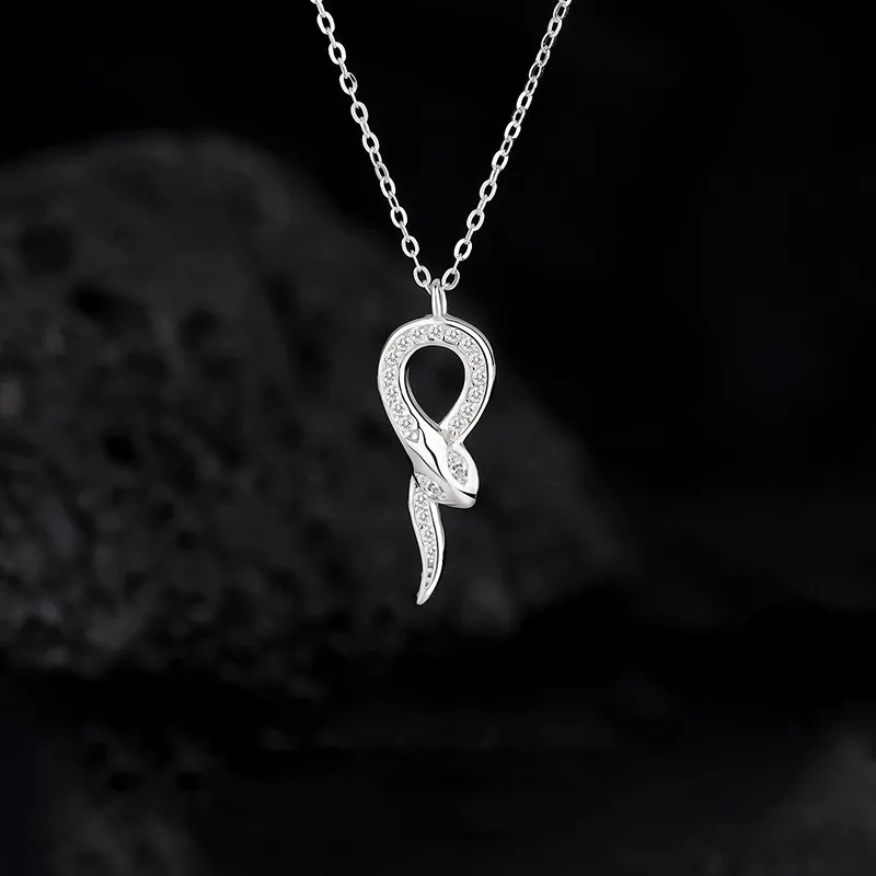 Hi There S999 Fine Silver Necklaces Women's-1