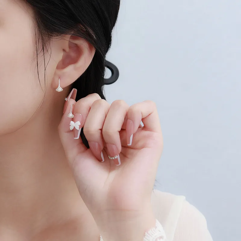 Hi There S999 Silver Earrings Women's-4