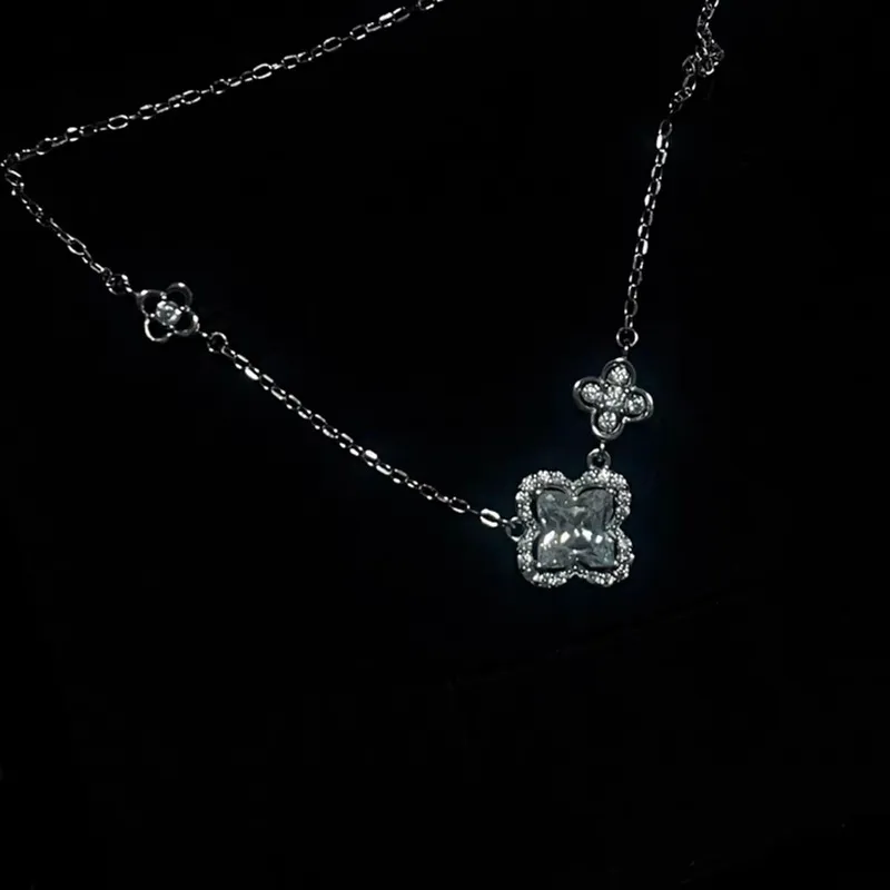 Hi There S925 Silver Necklaces Women's-1