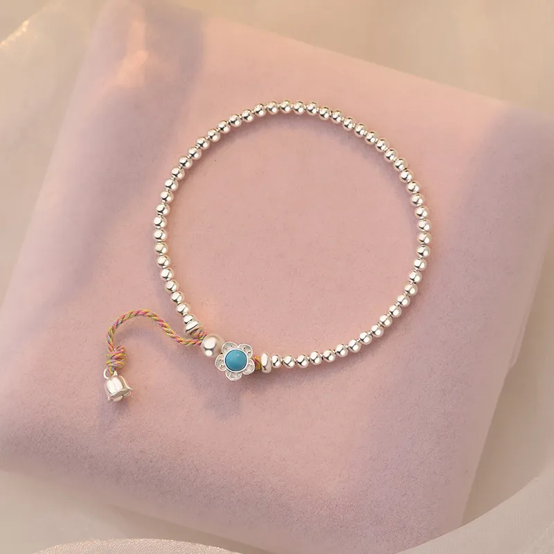 Hi There S999 Fine Silver Bracelets Women's-3