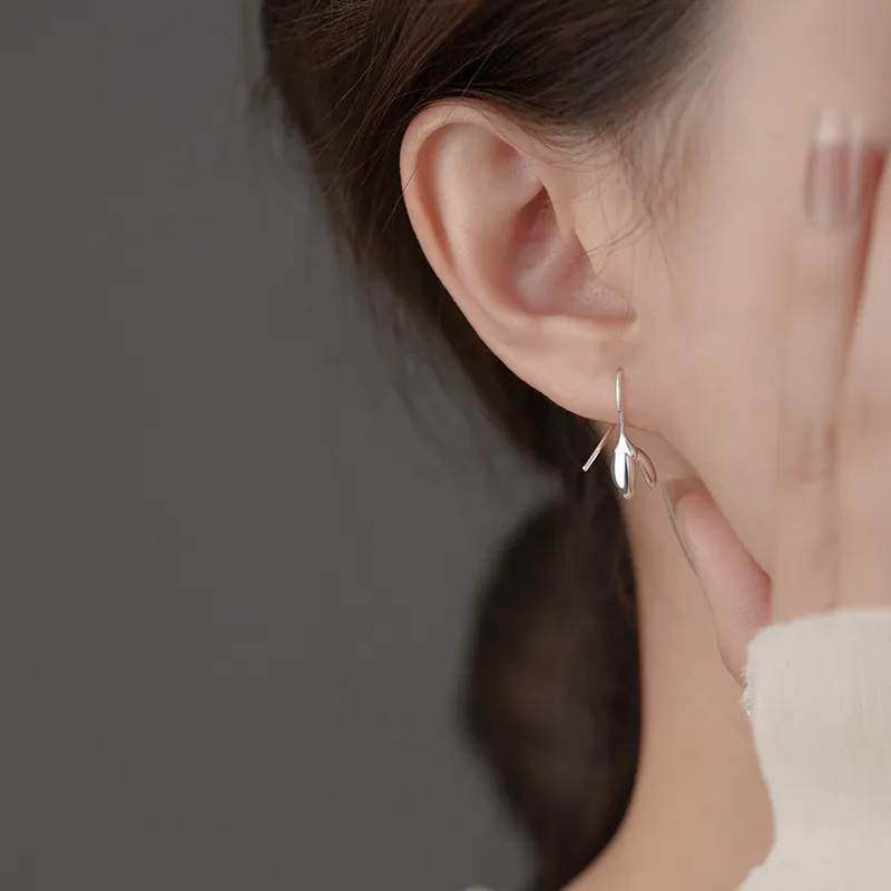 Hi There S999 Fine Silver Earrings Women's-3