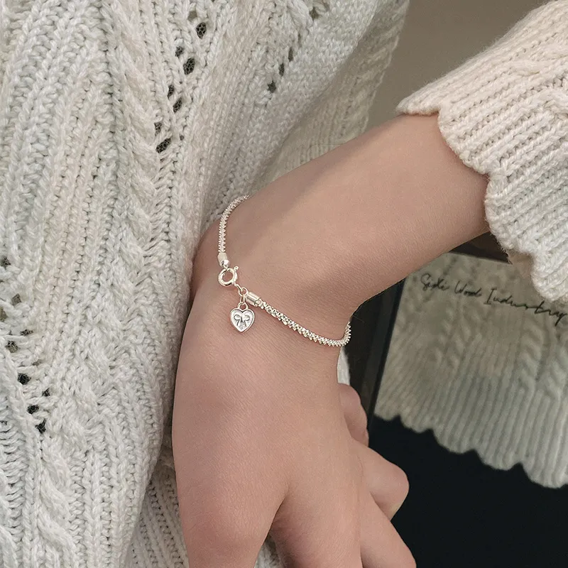 Hi There S925 Silver Bracelets Women's-2