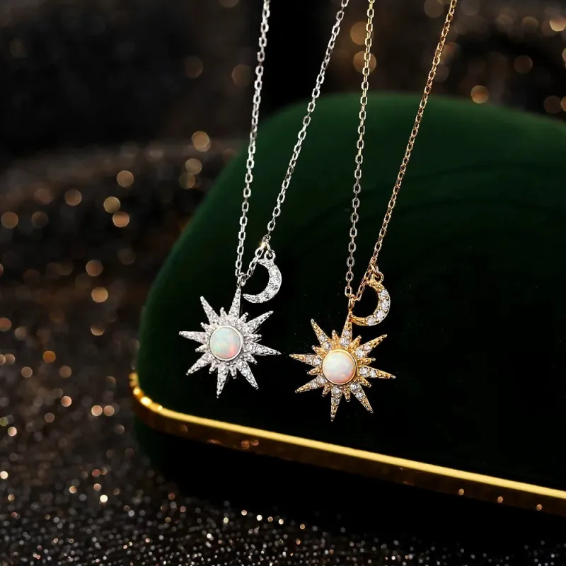 Hi There S925 Silver Necklaces Women's-5