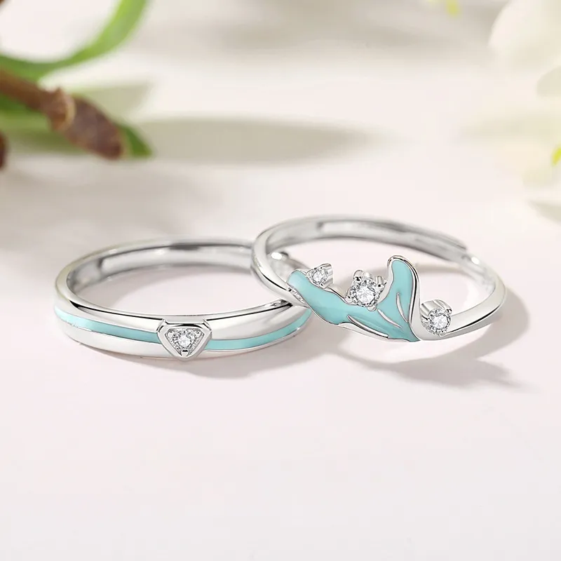 Hi There S925 Silver Rings Unisex-1