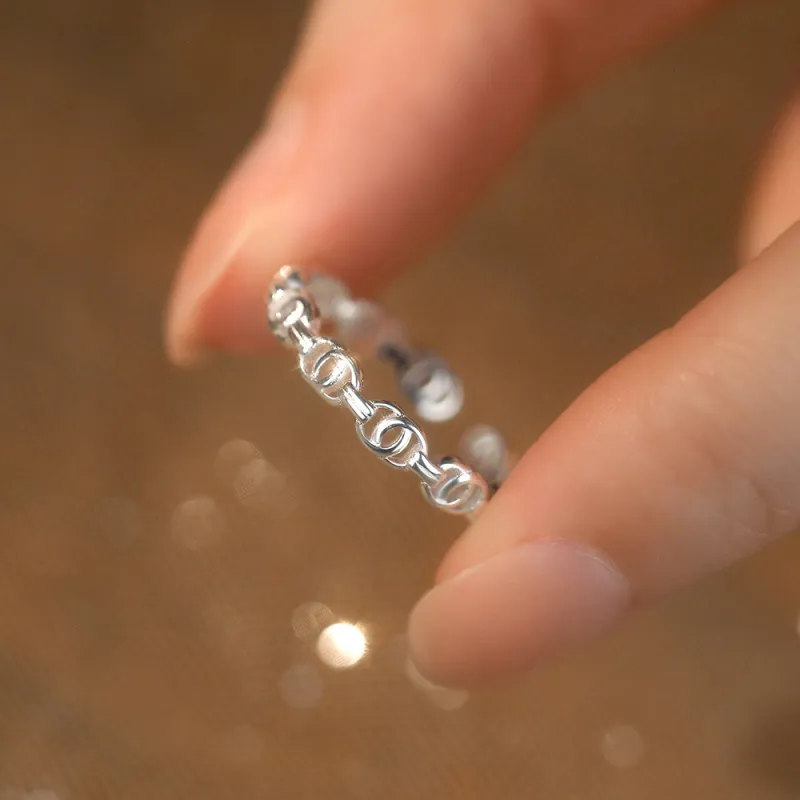 Hi There S925 Silver Rings Women's-1