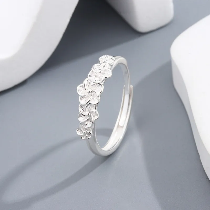 Hi There S 990 Silver Rings Women's-4