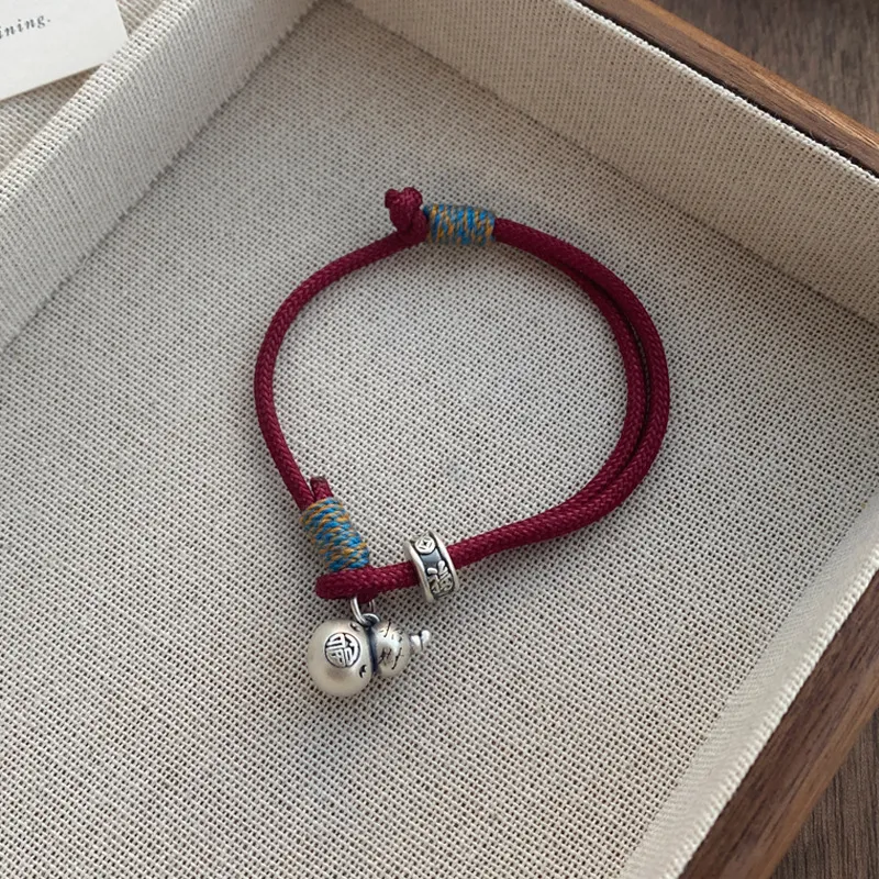 Hi There S999 Fine Silver Bracelets Women's-2