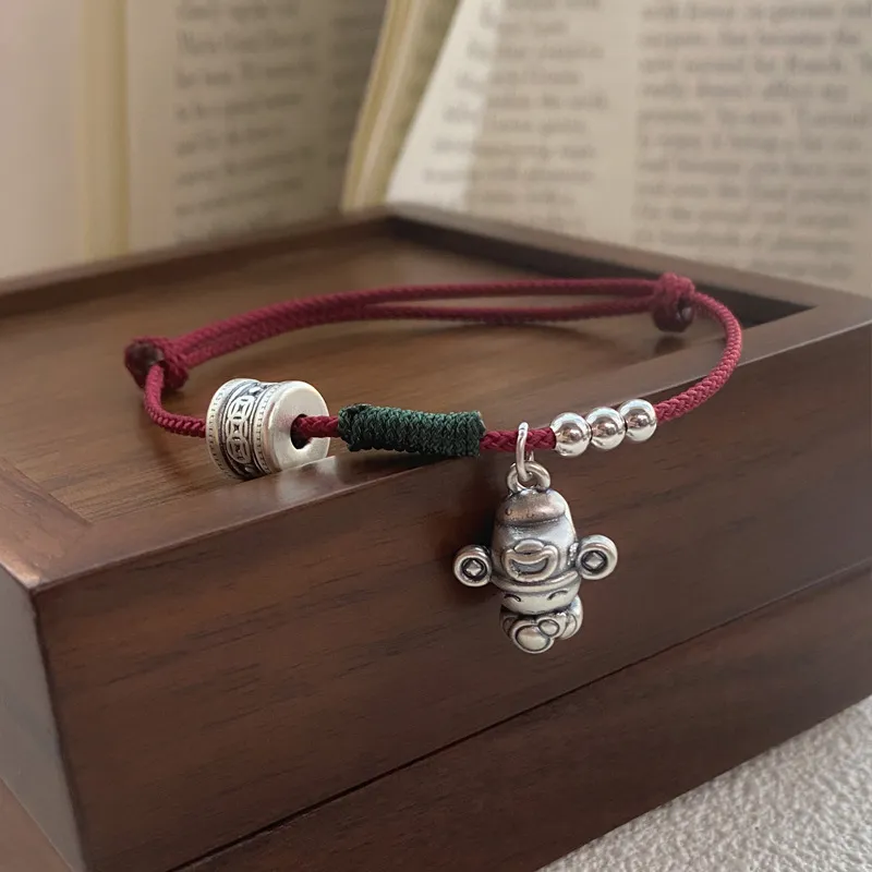 Hi There S999 Fine Silver Bracelets Women's-4