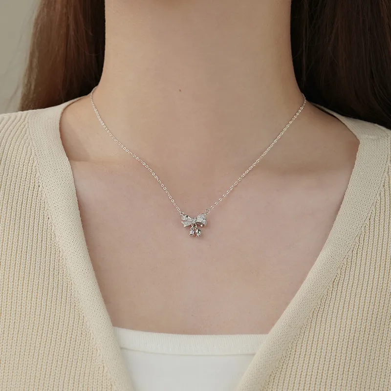 Hi There S999 Fine Silver Necklaces Women's-2