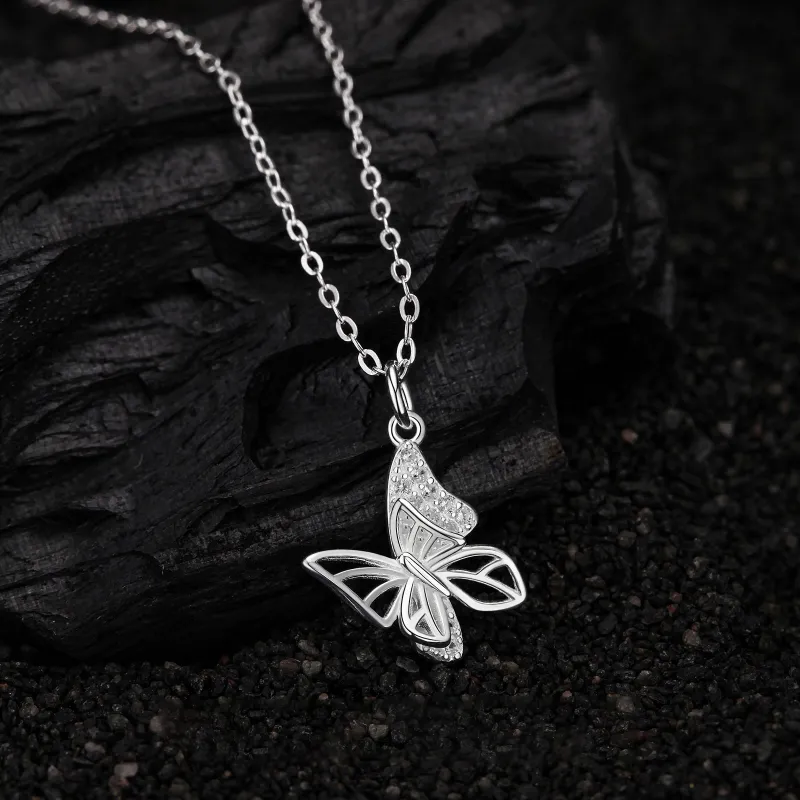 Hi There S999 Silver Necklaces Women's-2