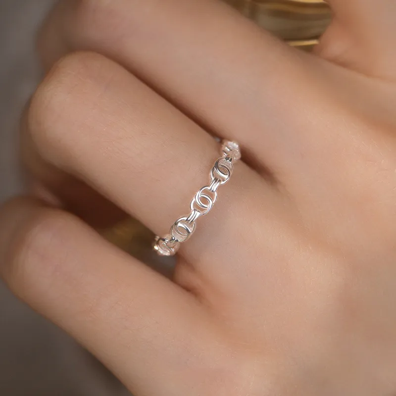 Hi There S925 Silver Rings Women's-2