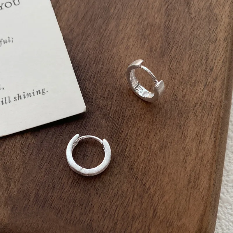 Hi There S999 Silver Earrings Unisex-3