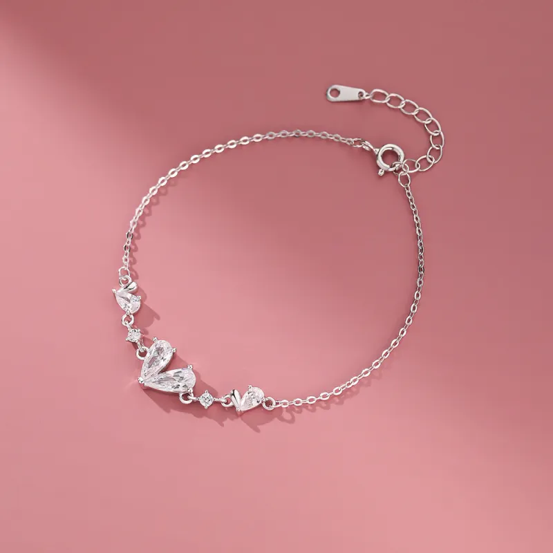 Hi There S999 Fine Silver Bracelets Women's-1