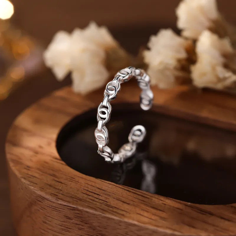 Hi There S925 Silver Rings Women's-5