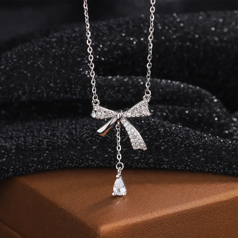 Hi There S999 Fine Silver Necklaces Women's-3