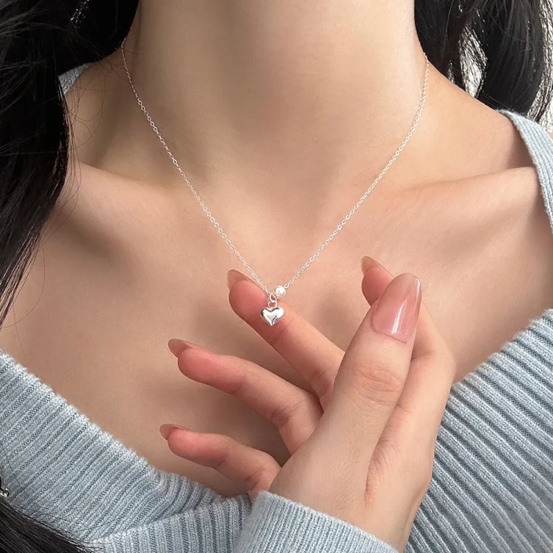 Hi There S925 Silver Necklaces Women's-1