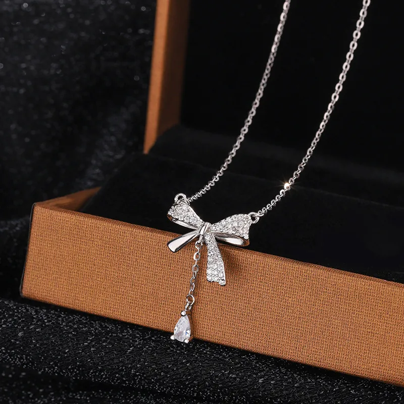 Hi There S999 Fine Silver Necklaces Women's-5