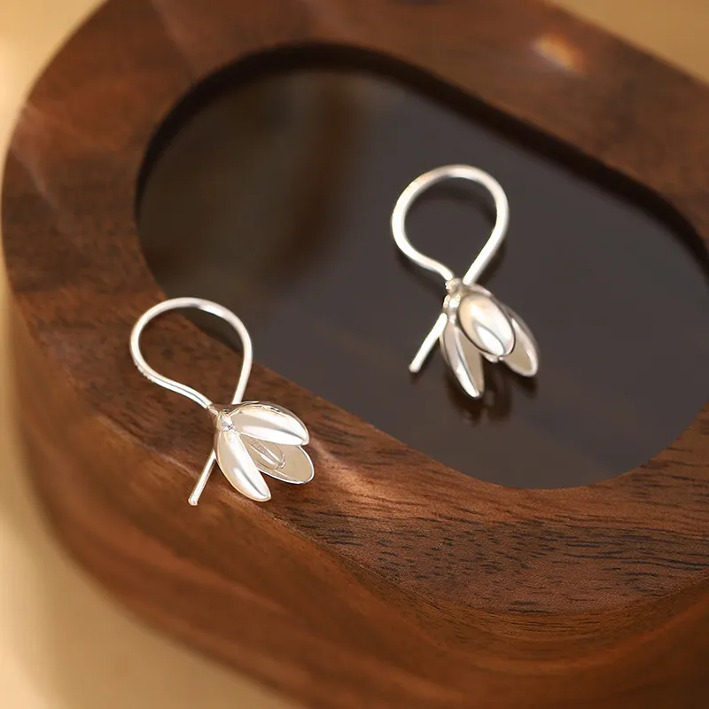 Hi There S999 Fine Silver Earrings Women's-1