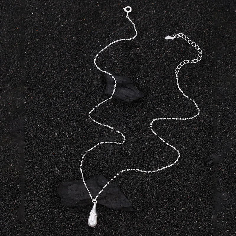 Hi There S999 Fine Silver Necklaces Women's-2