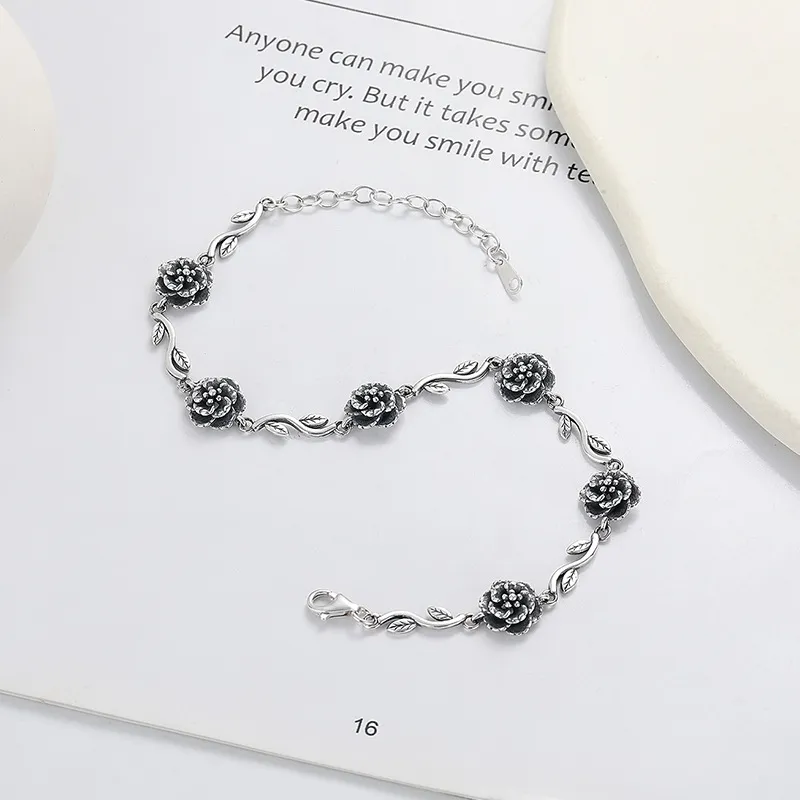 Hi There S925 Silver Bracelets Women's-3